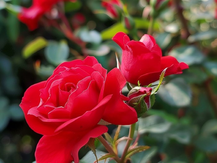 Красная роза