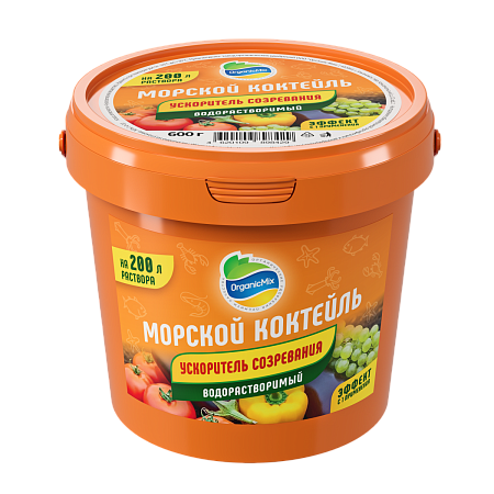 морской коктейль (водорастворимый) ускоритель созревания 600 г органик микс 