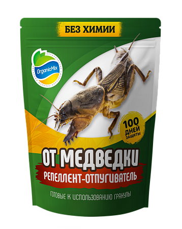 Репеллент-отпугиватель от МЕДВЕДКИ  450 гр. Органик Микс 