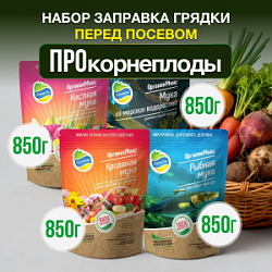 Набор ЗАПРАВКА ГРЯДКИ ПРО КОРНЕПЛОДЫ от Органик Микс 