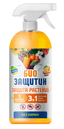 БИОЗАЩИТИН - органическое средство защиты растений 3 в 1 - 1 л.